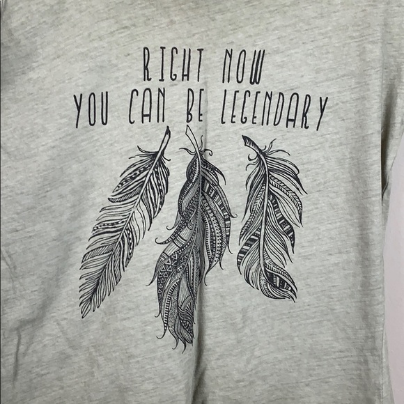 Short sleeve ecru tee purchased in Europe - Picture 2 of 5